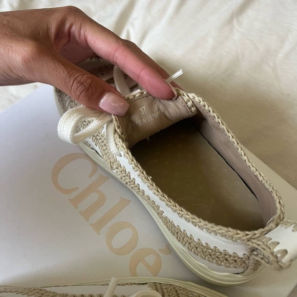 Chloé's classic Lauren sneaker - Picture 5 of 6